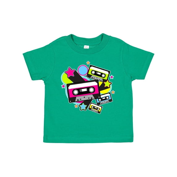 Inktastic The 80s Cassette Tapes Boys or Girls Toddler T-Shirt