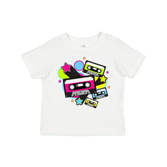 Inktastic The 80s Cassette Tapes Boys or Girls Toddler T-Shirt