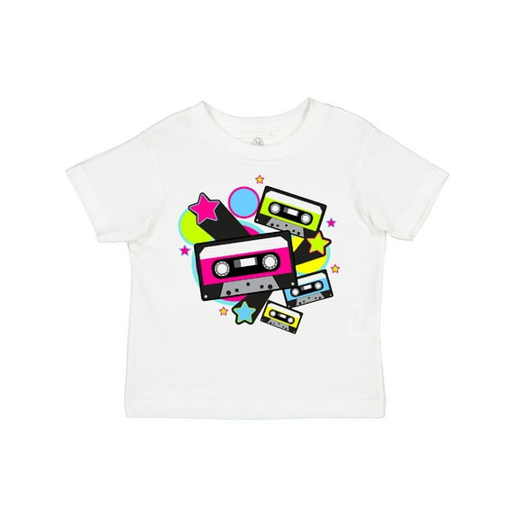 Inktastic The 80s Cassette Tapes Boys or Girls Toddler T-Shirt