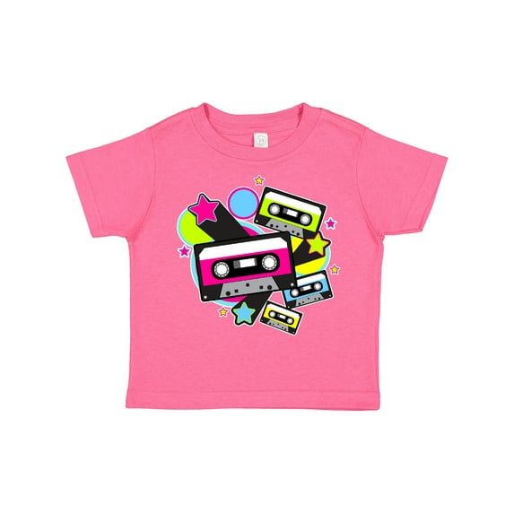 Inktastic The 80s Cassette Tapes Boys or Girls Toddler T-Shirt