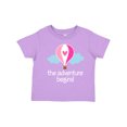 thumbnail image 1 of Inktastic The Adventure Begins Hot Air Balloon Girls Girls Toddler T-Shirt, 1 of 5