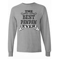 thumbnail image 1 of Inktastic The Best Pawpaw Ever Long Sleeve T-Shirt, 1 of 5