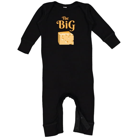 Inktastic The Big Cheese Baby Romper Coveralls