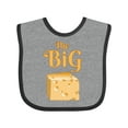 thumbnail image 1 of Inktastic The Big Cheese Boys Baby Bib, 1 of 4