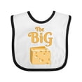 thumbnail image 1 of Inktastic The Big Cheese Boys Baby Bib, 1 of 4