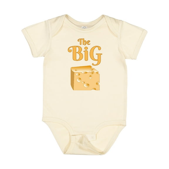 Inktastic The Big Cheese Boys Baby Bodysuit