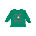 thumbnail image 1 of Inktastic The Big Sister Girls Long Sleeve Toddler T-Shirt, 1 of 5