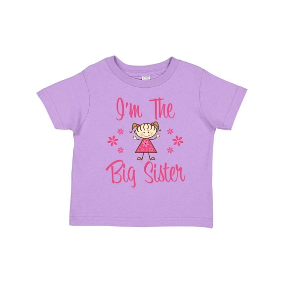 Inktastic The Big Sister Girls Toddler T-Shirt