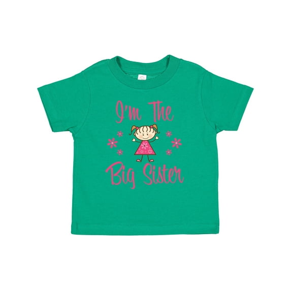 Inktastic The Big Sister Girls Toddler T-Shirt