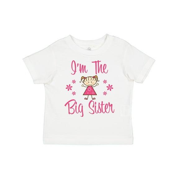 Inktastic The Big Sister Girls Toddler T-Shirt