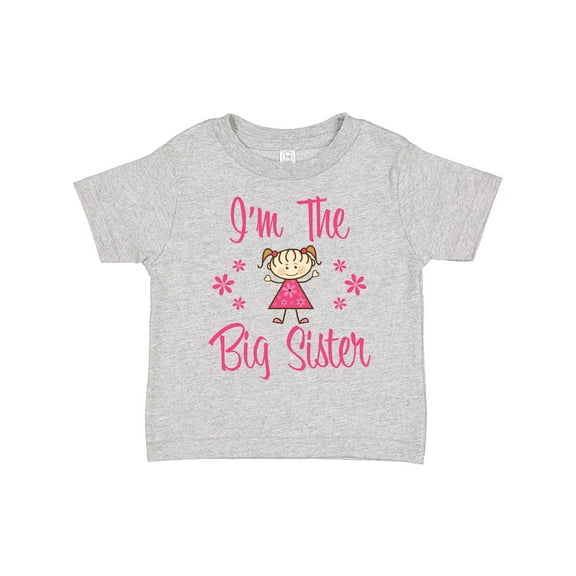 Inktastic The Big Sister Girls Toddler T-Shirt