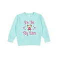 thumbnail image 1 of Inktastic The Big Sister Toddler Sweatshirt, 1 of 4