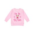 thumbnail image 1 of Inktastic The Big Sister Toddler Sweatshirt, 1 of 3