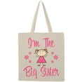 thumbnail image 1 of Inktastic The Big Sister Tote Bag, 1 of 5