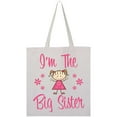 thumbnail image 1 of Inktastic The Big Sister Tote Bag, 1 of 4