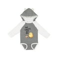 thumbnail image 1 of Inktastic The Chicks Dig Me Easter Baby Chick with Basket and Eggs Boys or Girls Long Sleeve Baby Bodysuit, 1 of 5