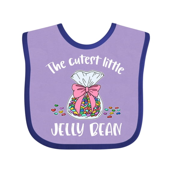 Inktastic The Cutest Little Jelly Bean Boys or Girls Baby Bib