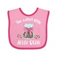 thumbnail image 1 of Inktastic The Cutest Little Jelly Bean Boys or Girls Baby Bib, 1 of 4