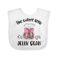 thumbnail image 1 of Inktastic The Cutest Little Jelly Bean Boys or Girls Baby Bib, 1 of 4