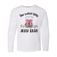 thumbnail image 1 of Inktastic The Cutest Little Jelly Bean Long Sleeve Youth T-Shirt, 1 of 5