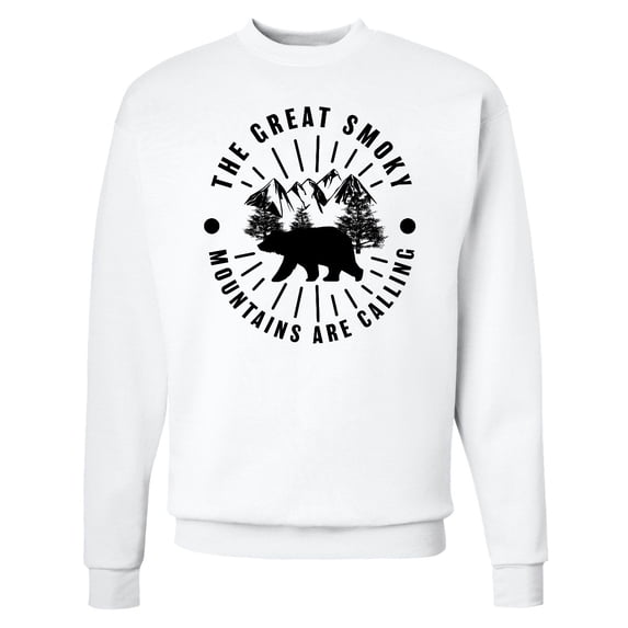 Inktastic The Great Smoky Mountains Are Calling Adult Sweatshirt