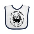 thumbnail image 1 of Inktastic The Great Smoky Mountains Are Calling Boys or Girls Baby Bib, 1 of 4