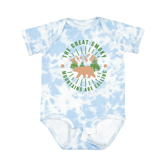 Inktastic The Great Smoky Mountains Are Calling Boys or Girls Baby Bodysuit