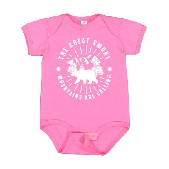 Inktastic The Great Smoky Mountains Are Calling Boys or Girls Baby Bodysuit