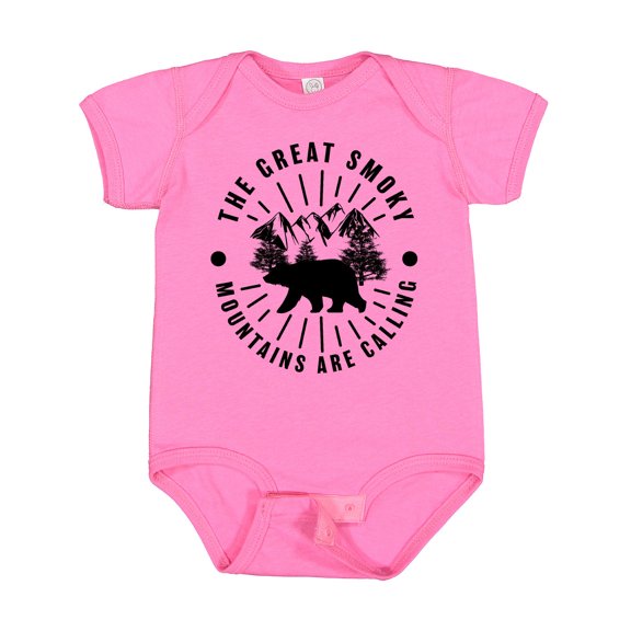 Inktastic The Great Smoky Mountains Are Calling Boys or Girls Baby Bodysuit