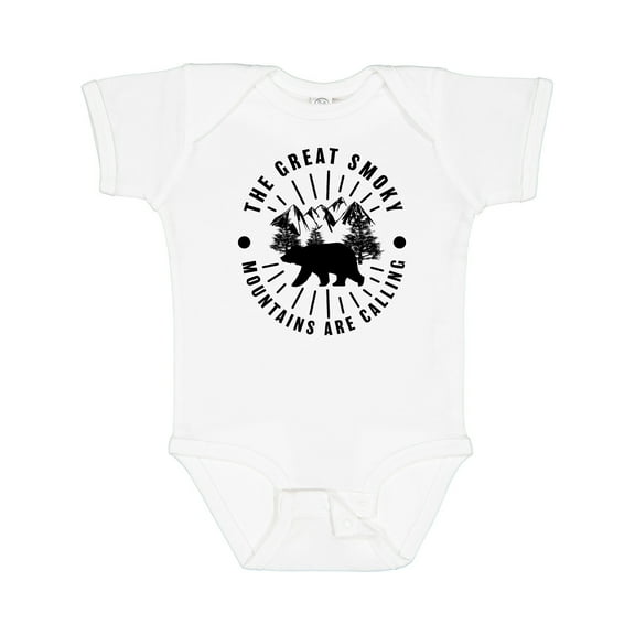 Inktastic The Great Smoky Mountains Are Calling Boys or Girls Baby Bodysuit