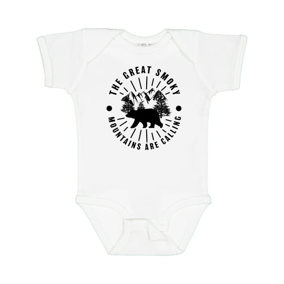 Inktastic The Great Smoky Mountains Are Calling Boys or Girls Baby Bodysuit