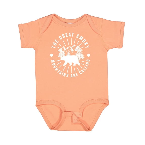 Inktastic The Great Smoky Mountains Are Calling Boys or Girls Baby Bodysuit
