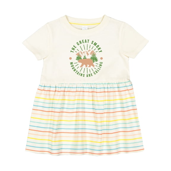 Inktastic The Great Smoky Mountains Are Calling Girls Baby Dress
