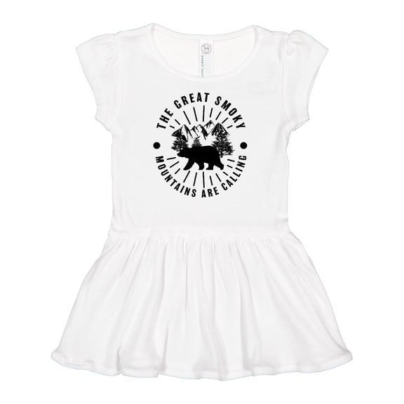 Inktastic The Great Smoky Mountains Are Calling Girls Baby Dress