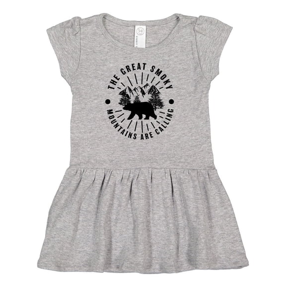 Inktastic The Great Smoky Mountains Are Calling Girls Baby Dress