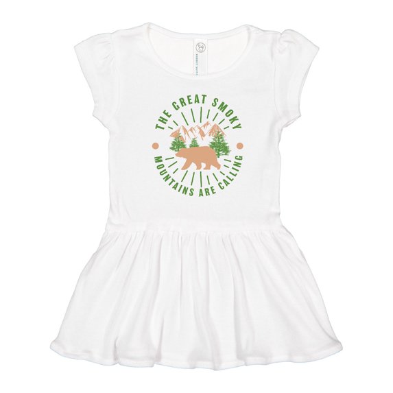 Inktastic The Great Smoky Mountains Are Calling Girls Toddler Dress