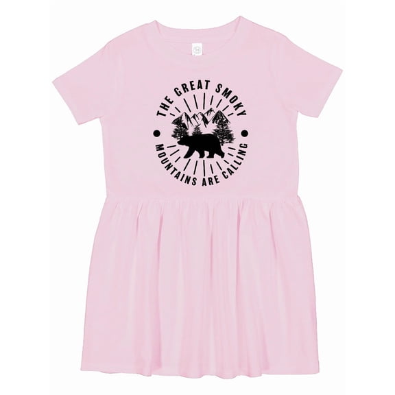 Inktastic The Great Smoky Mountains Are Calling Girls Toddler Dress