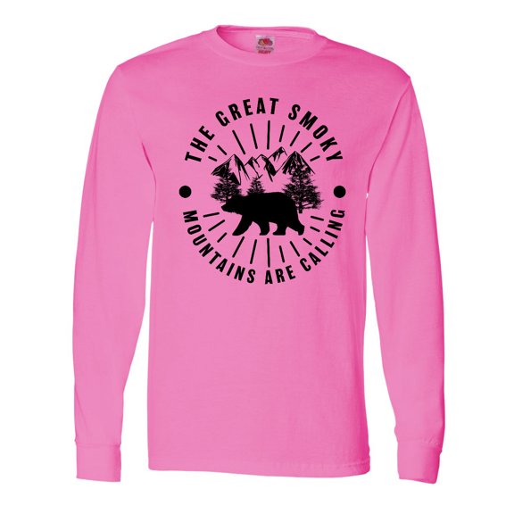 Inktastic The Great Smoky Mountains Are Calling Long Sleeve T-Shirt