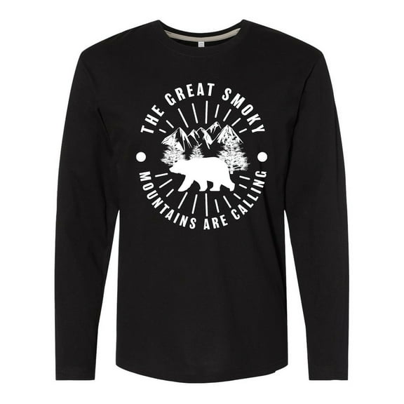 Inktastic The Great Smoky Mountains Are Calling Long Sleeve T-Shirt