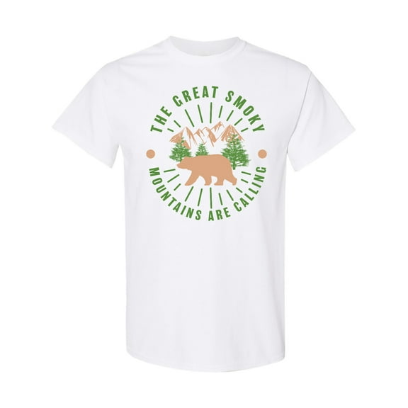 Inktastic The Great Smoky Mountains Are Calling T-Shirt