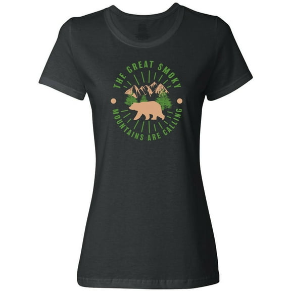 Inktastic The Great Smoky Mountains Are Calling Women's T-Shirt