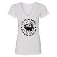thumbnail image 1 of Inktastic The Great Smoky Mountains Are Calling Women's V-Neck T-Shirt, 1 of 5