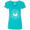 thumbnail image 1 of Inktastic The Great Smoky Mountains Are Calling Women's V-Neck T-Shirt, 1 of 5