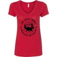 thumbnail image 1 of Inktastic The Great Smoky Mountains Are Calling Women's V-Neck T-Shirt, 1 of 5