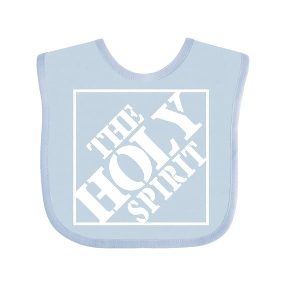 Inktastic The Holy Spirit Christian Boys or Girls Baby Bib