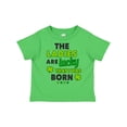 thumbnail image 1 of Inktastic The Ladies Are Lucky That I Was Born St Patricks Day Baby Boy Boys Toddler T-Shirt, 1 of 5