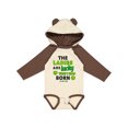thumbnail image 1 of Inktastic The Ladies are Lucky That I was Born St Patricks Day Baby Boy Boys Long Sleeve Baby Bodysuit, 1 of 5