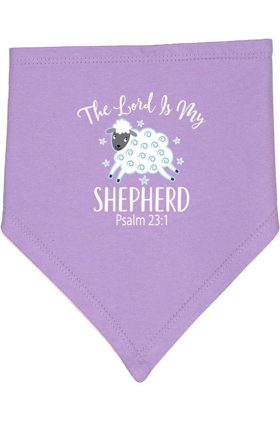 The Lord is My Shepherd Psalm 23 Baby Bandana Bib