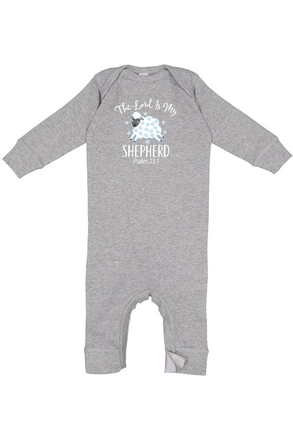 The Lord is My Shepherd Psalm 23 Baby Romper Coveralls