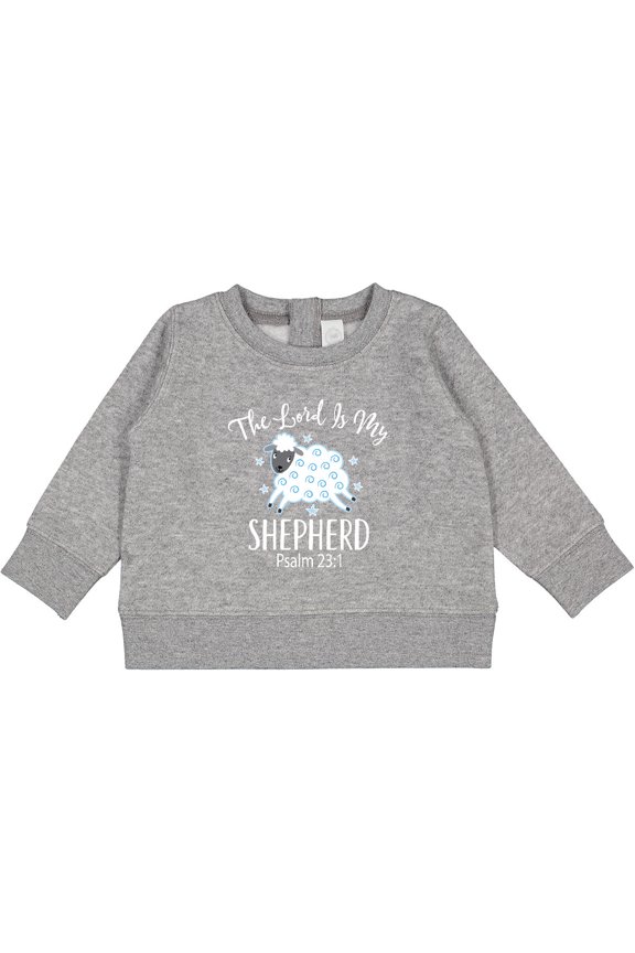 The Lord is My Shepherd Psalm 23 Baby Sweatshirt